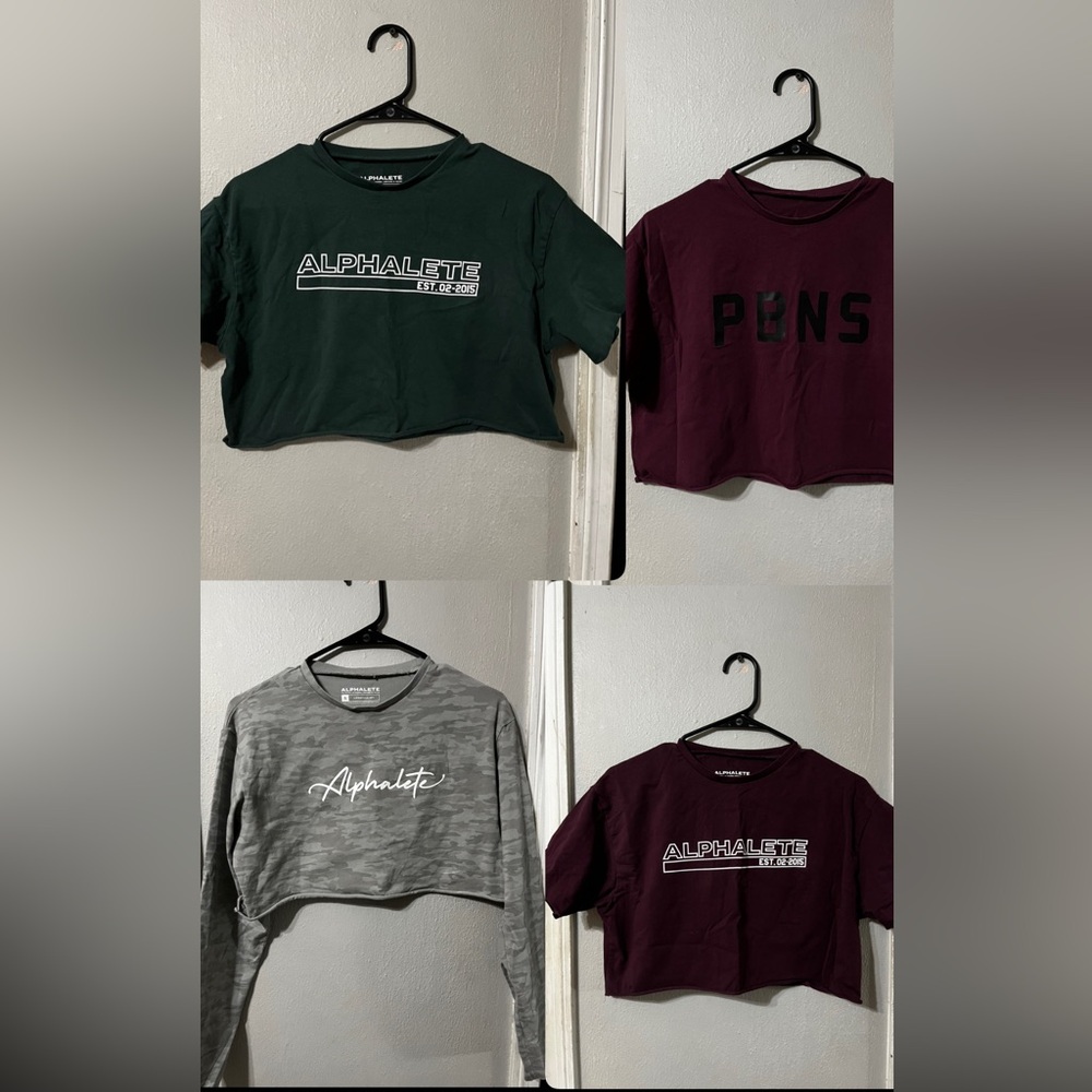 Alphalete Crop Top Bundle